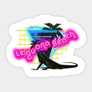 Hello and Welcome to Leguana Beach Sticker